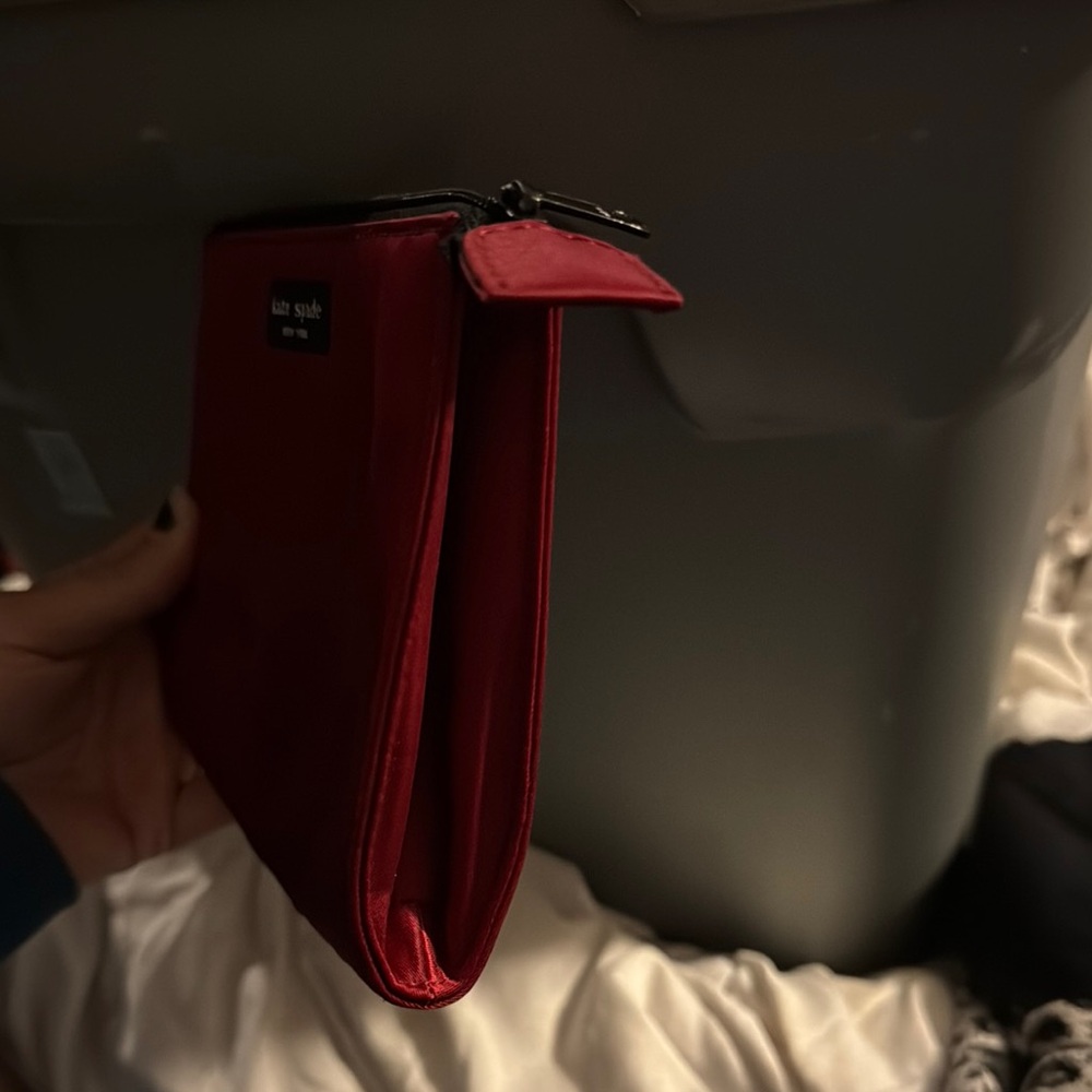 Kate Spade Red Pouch - Picture 2 of 4